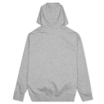 Sportswear Club Fleece Full-Zip Hoodie - Dark Grey Heather/Matte Silver
