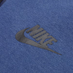 Sportswear Tech Fleece Washed Full-Zip Hoodie - Deep Royal Blue/Black