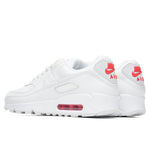 Women's Air Max 90 - Summit White/Siren Red