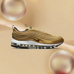 Women's Air Max 97 Golden Bullet - Metallic Gold/Varsity Red/Black