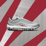 Women's Air Max 97 OG 'Silver Bullet' - Metallic Silver/Varsity Red/White/Black