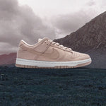 Women's Dunk Low Premium MF - Pink Oxford/White
