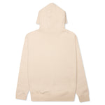 Women's Sportswear Fleece Hoodie - Oatmeal/Black