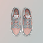 Women's Dunk Low - Pink Oxford/Metallic Silver