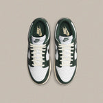 Women's Dunk Low `Vintage Green` - White/Pro Green/Coconut Milk