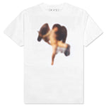 Blurred Caravag S/S Slim Tee - White/White