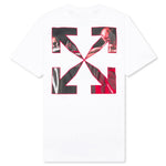 Caravaggio S/S Slim Tee - White/Red