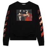 Caravaggio Slim Crewneck - Black/Red