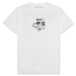 Gazer S/S Slim Tee - White/Black