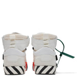 High Top Vulcanized Leather - White/black