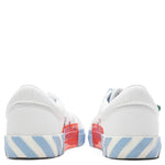 Low Vulcanized Canvas - White/Light Blue