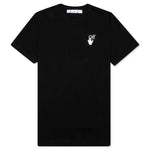 Marker S/S Slim Tee - Black/Fuchsia