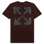 Blurred Mona Lisa S/S Slim Tee - Brown/Brown
