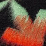 Diag Brushed Crewneck - Black/Multi