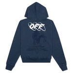 Mirko First Over Hoodie - Dark Blue/White