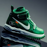 Air Force 1 Mid x Off-White - Pine Green/White