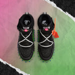 Nike x Off-White Air Force 1 Mid - Black/Clear Black