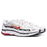P-6000 - White/Varsity Red/ Metallic Platinum