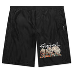Desert Skull Swim Short - Black/Multi