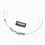 Cut Here Heavyweight Shirt - White