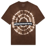 Surrealism Tye Dye Shirt - Brown