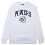 College Arch Crewneck - Heather Grey
