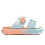 Suede Mayu Sandal Summer Camp - Nitro Blue/Peach Pink
