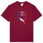 Puma x Maison Kitsune Oversized Tee - Red