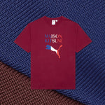 Puma x Maison Kitsune Oversized Tee - Red