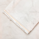P001 - White Neon Stitch Orange
