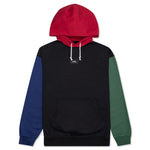 Block Popover Hoodie - Black