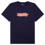 Graffiti Tee - Navy