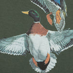 Duck Print T-Shirt - Forest