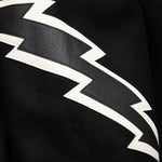 Lightning Varsity Jacket - Black