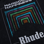 Neon Box Perspective Graphic Tee - Black