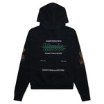 Psychadelic Skull Graphic Hoodie - Black