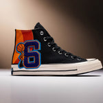 Chuck 70 Hi "Space Jam" - Black/Mantra Orange