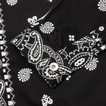 Archive Print Mix Jacket - Black/Navy