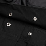Cotton Nylon Oxford Short - Black