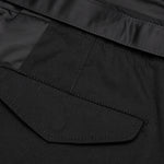 Cotton Nylon Oxford Short - Black