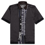 Hank Willis Thomas / Archive Print Mix Shirt - Black/Navy