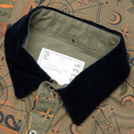 Sacai x Dr. Woo L/S Bandana Print Shirt - Khaki