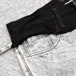 Siberia Mixed Jeans - Grey