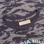 Sickle Camo Logo Tee - Slate Brown