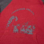 Tribal Batwing Hoodie - Red/Black