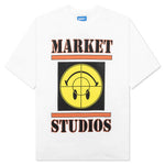 Smiley Hidden Truth T-Shirt - White