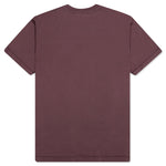 S/S T-Shirt 24113 - Dark Burgundy