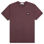 S/S T-Shirt 24113 - Dark Burgundy