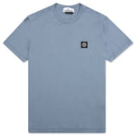 S/S T-Shirt 24113 - Mid Blue