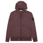 Full Zip Hooded Sweatshirt 64251 - Dark Burgundy